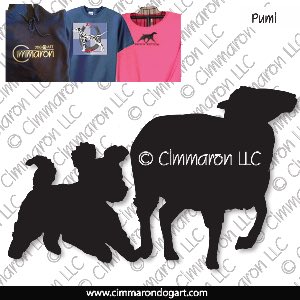 pumi012t - Pumi Scent Work Custom Shirts