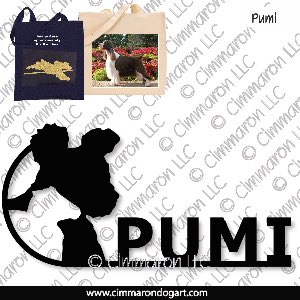 pumi011tote - Pumi Herding-Sheep Tote Bag