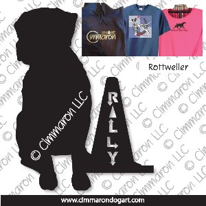 rot008t - Rottweiler Rally Shirts