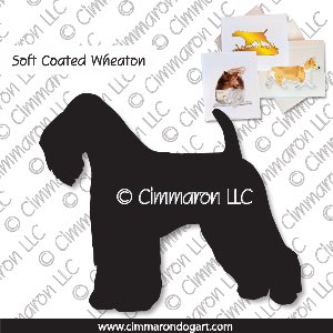 sc-wheaten001n - Soft Coated Wheaten Terrier Note Cards
