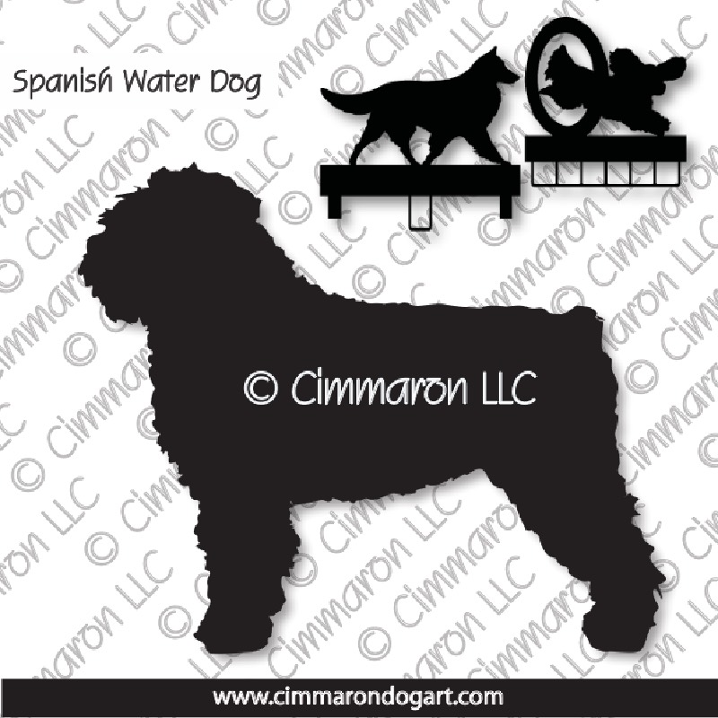 sp-water001ls - Spanish Water Dog MACH Bars-Rosette Bars