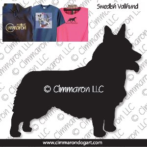 sw-vallbob001t - Swedish Vallhund Bob Custom Shirts