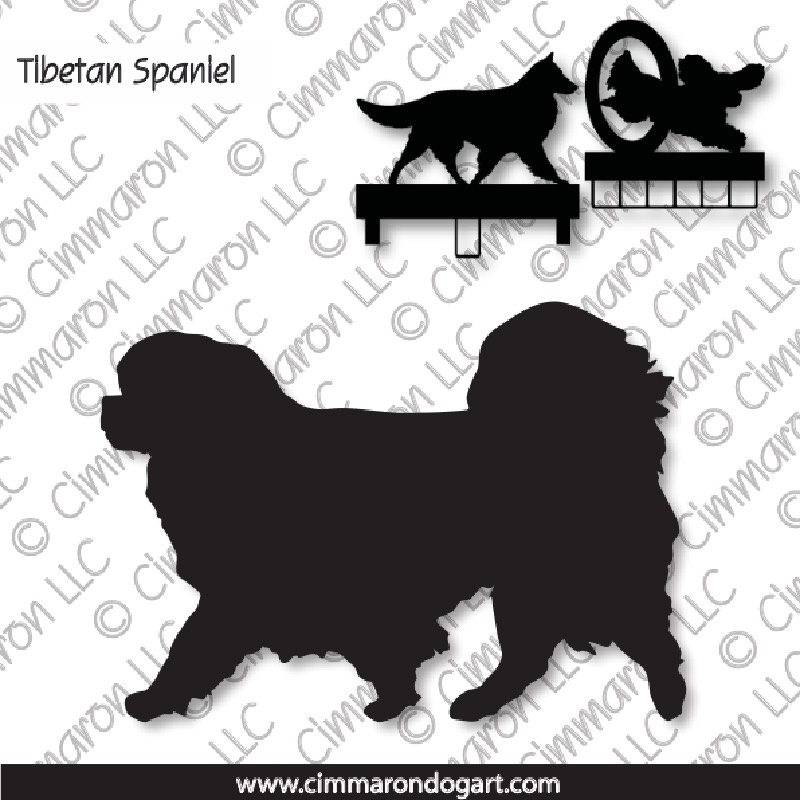 tib-sp002ls - Tibetan Spaniel Gaiting MACH Bars-Rosette Bars