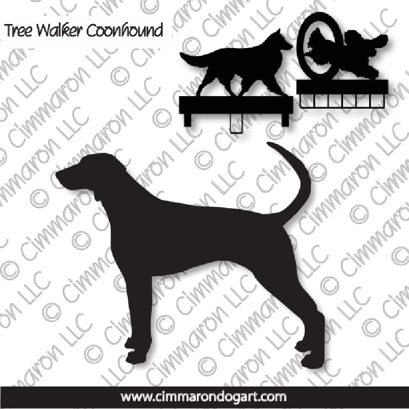 tree-walk001ls - Treeing Walker Coonhound MACH Bars-Rosette Bars