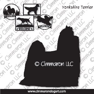 yorkie001s - Yorkshire Terrier House and Welcome Signs