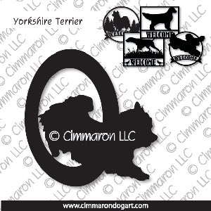 yorkie003s - Yorkshire Terrier Agility House and Welcome Signs