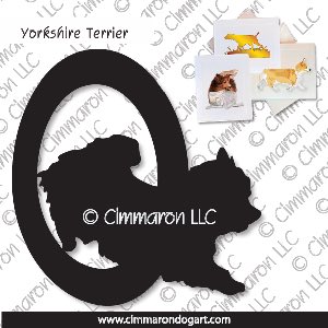yorkie003n - Yorkshire Terrier Agility Note Cards