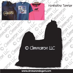 yorkie001t - Yorkshire Terrier Custom Shirts