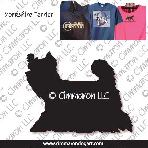 yorkie002t - Yorkshire Terrier Gaiting Custom Shirts